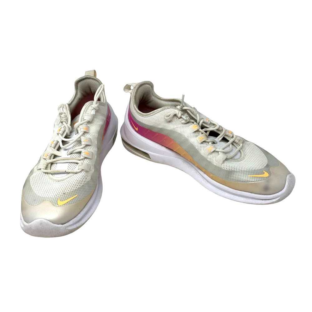 Nike Air Max Axis size 9 mens running shoes white pink sneakers BQ0126-101